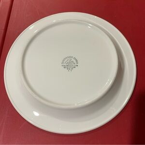 Vintage Shenango China New Castle PA Heavy White  Plate Platter Dish 10.5”